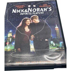 Nick & Norah's Infinite Playlist DVD Michael Cera Kat Dennings PG-13 READ